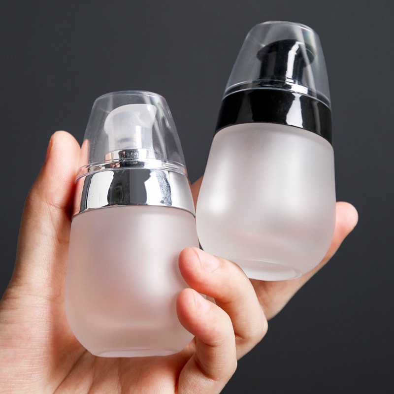 30ml Pump Lotion Empty Glass B - Luxury Skincare Packaging ulasan dan harga