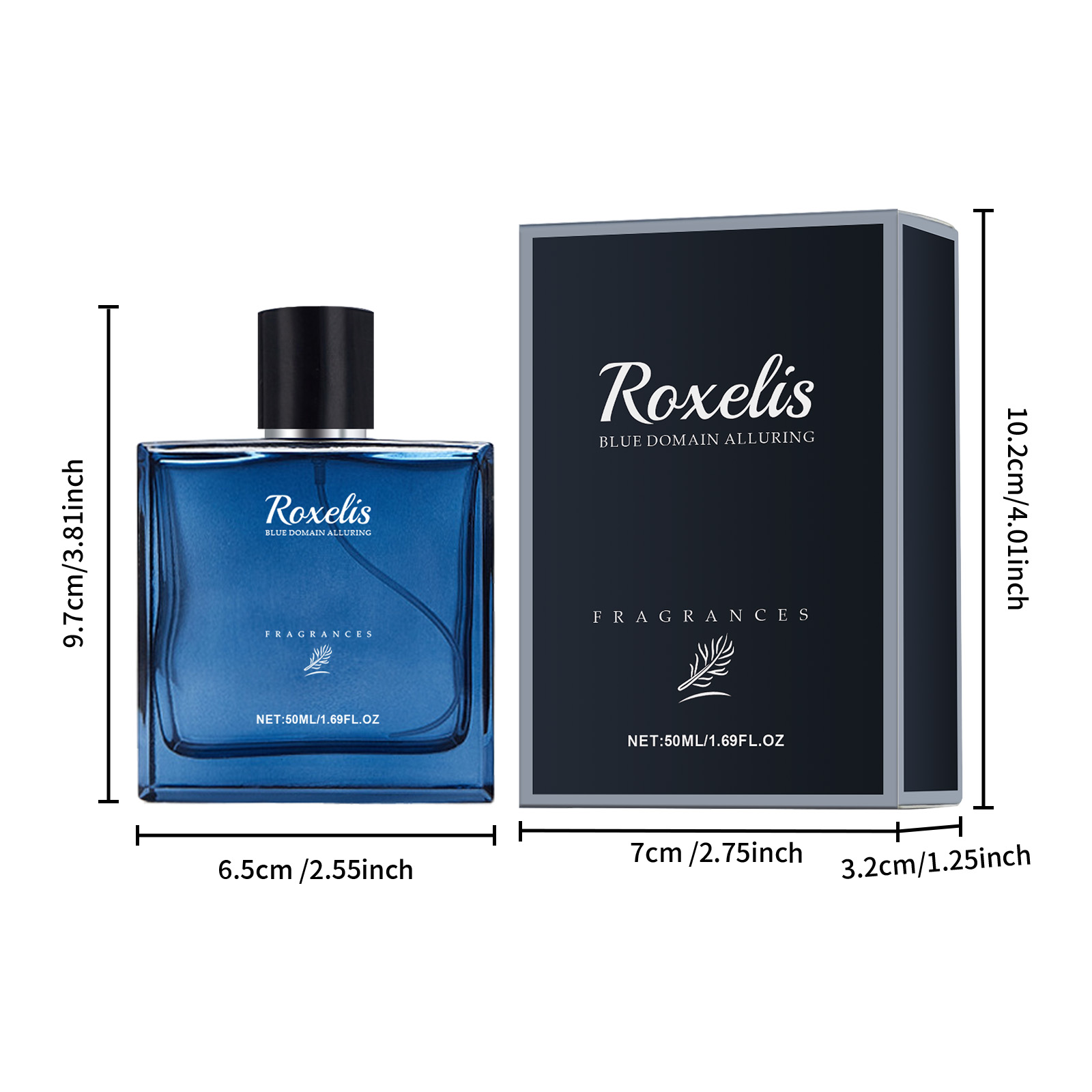 Roxelis Blue City Cologne Eau  - Luxury Skincare Shop ulasan dan harga